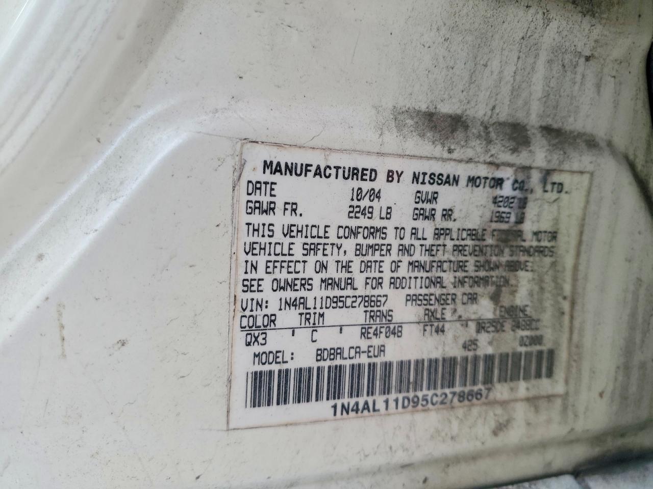 Nissan Altima 2.5