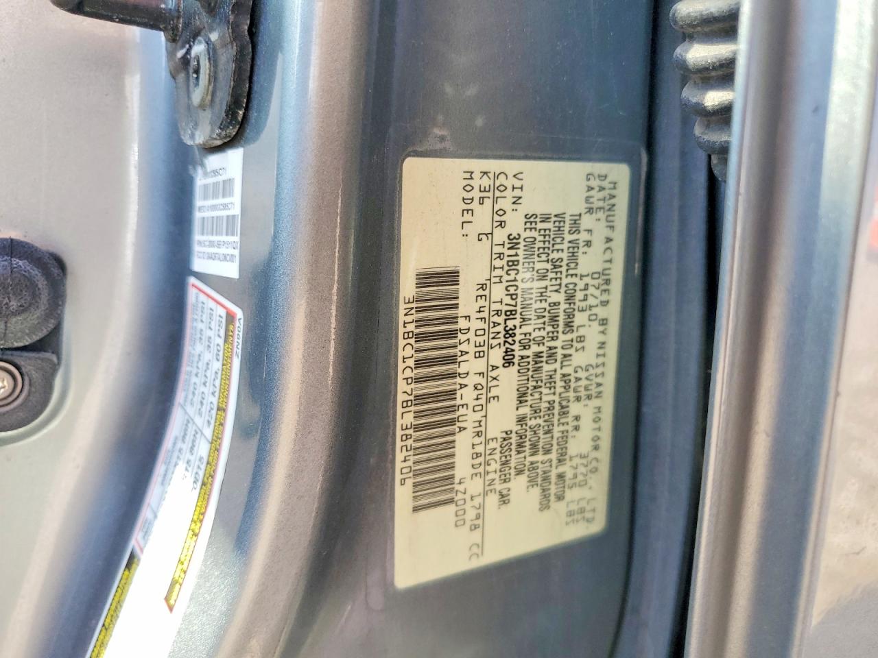 Nissan Versa 1.8 S