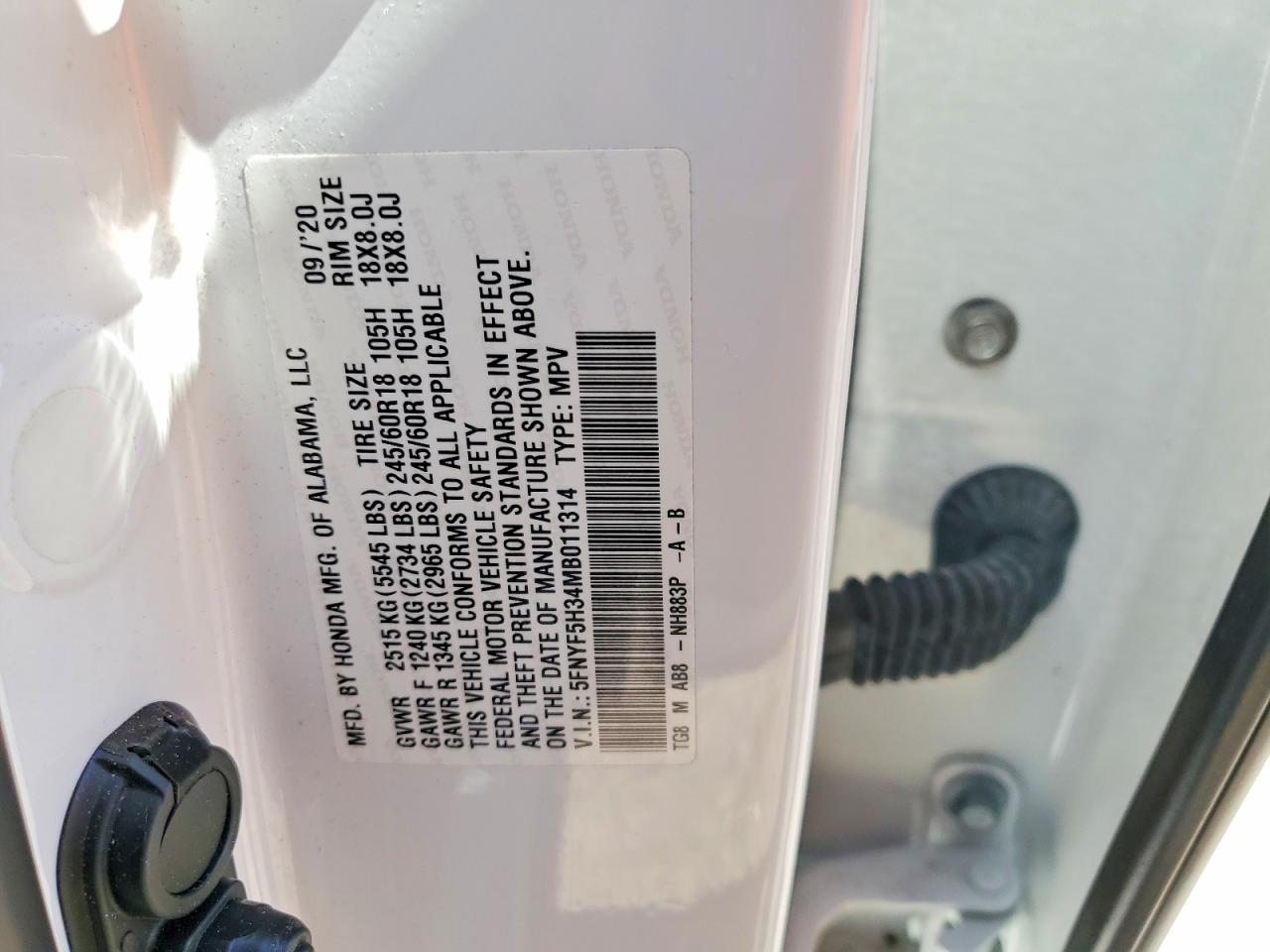 Honda Pilot Ex