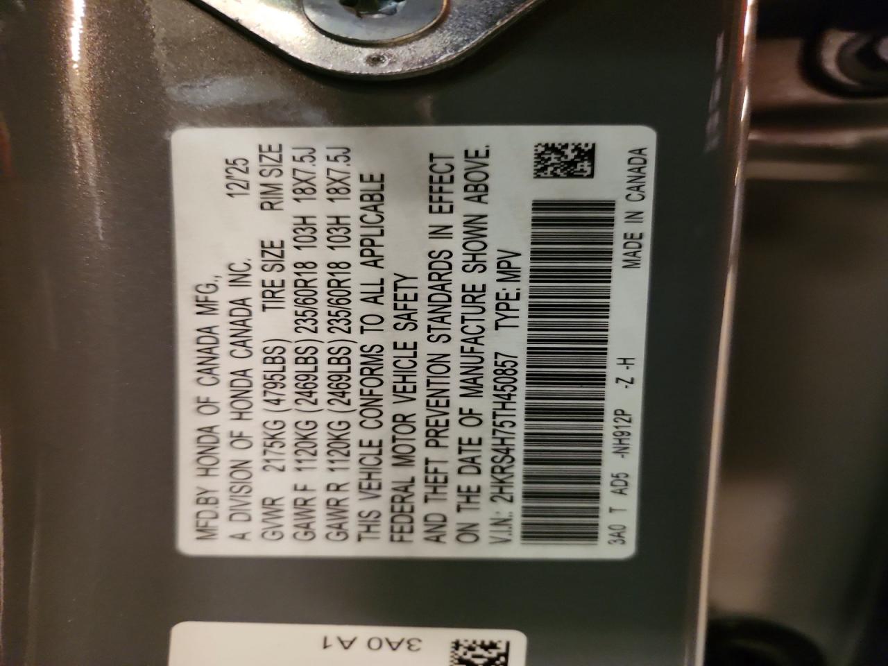 Honda Crv Exl