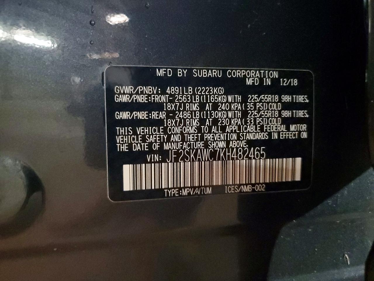 Subaru Forester Touring