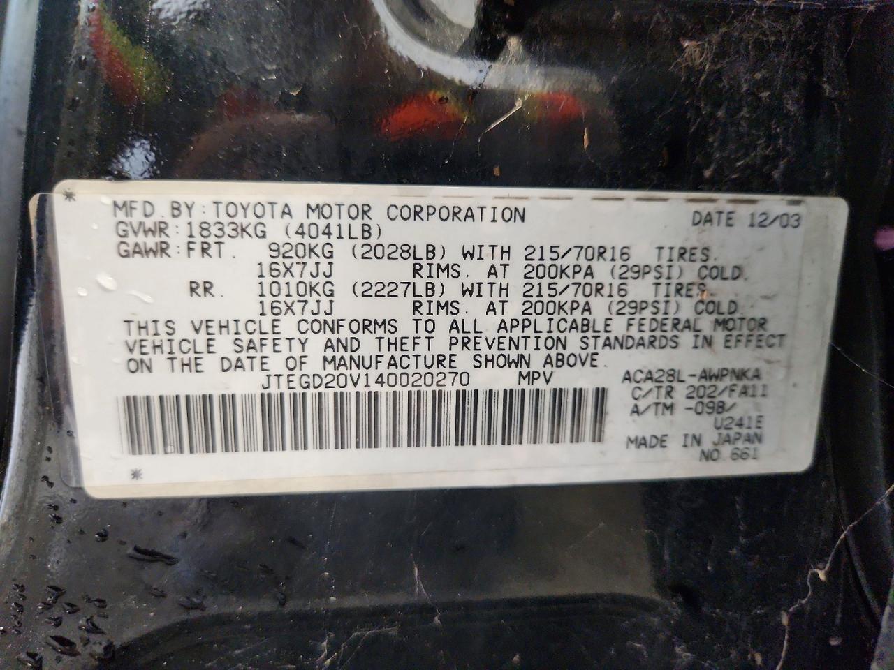 Toyota RAV4 Base