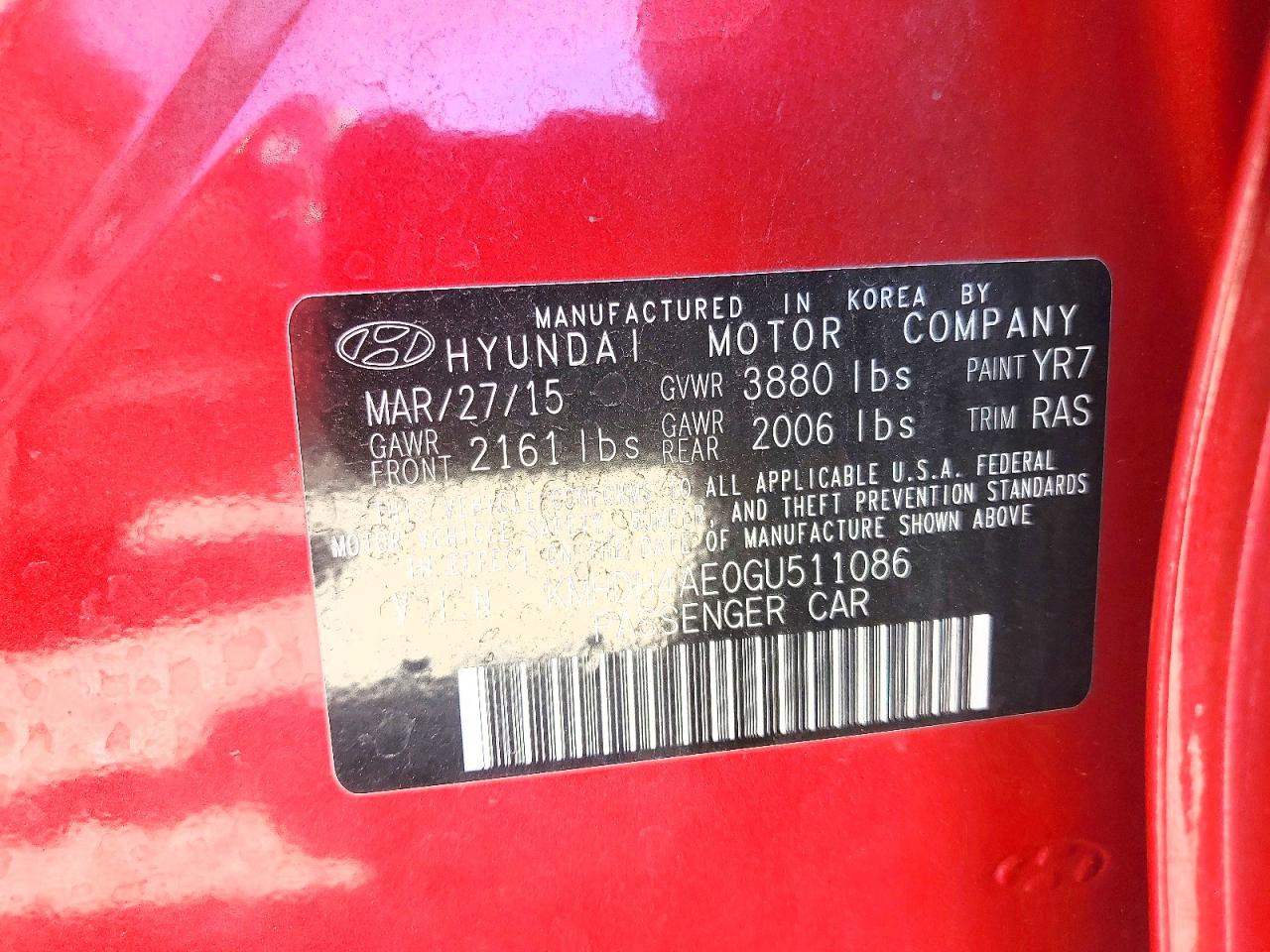 Hyundai ELANTRA Se