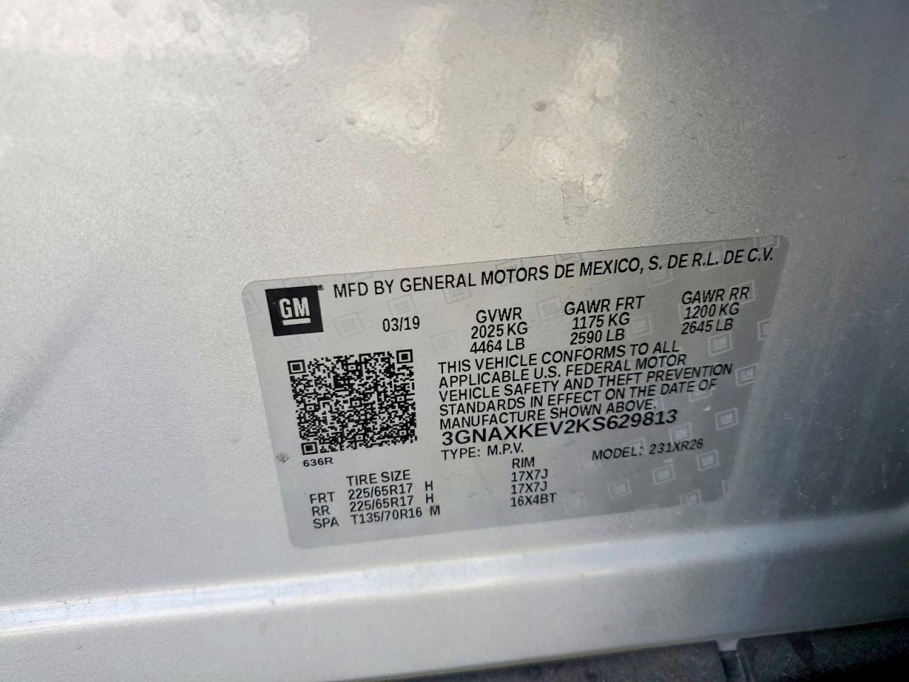 Chevrolet Equinox Lt