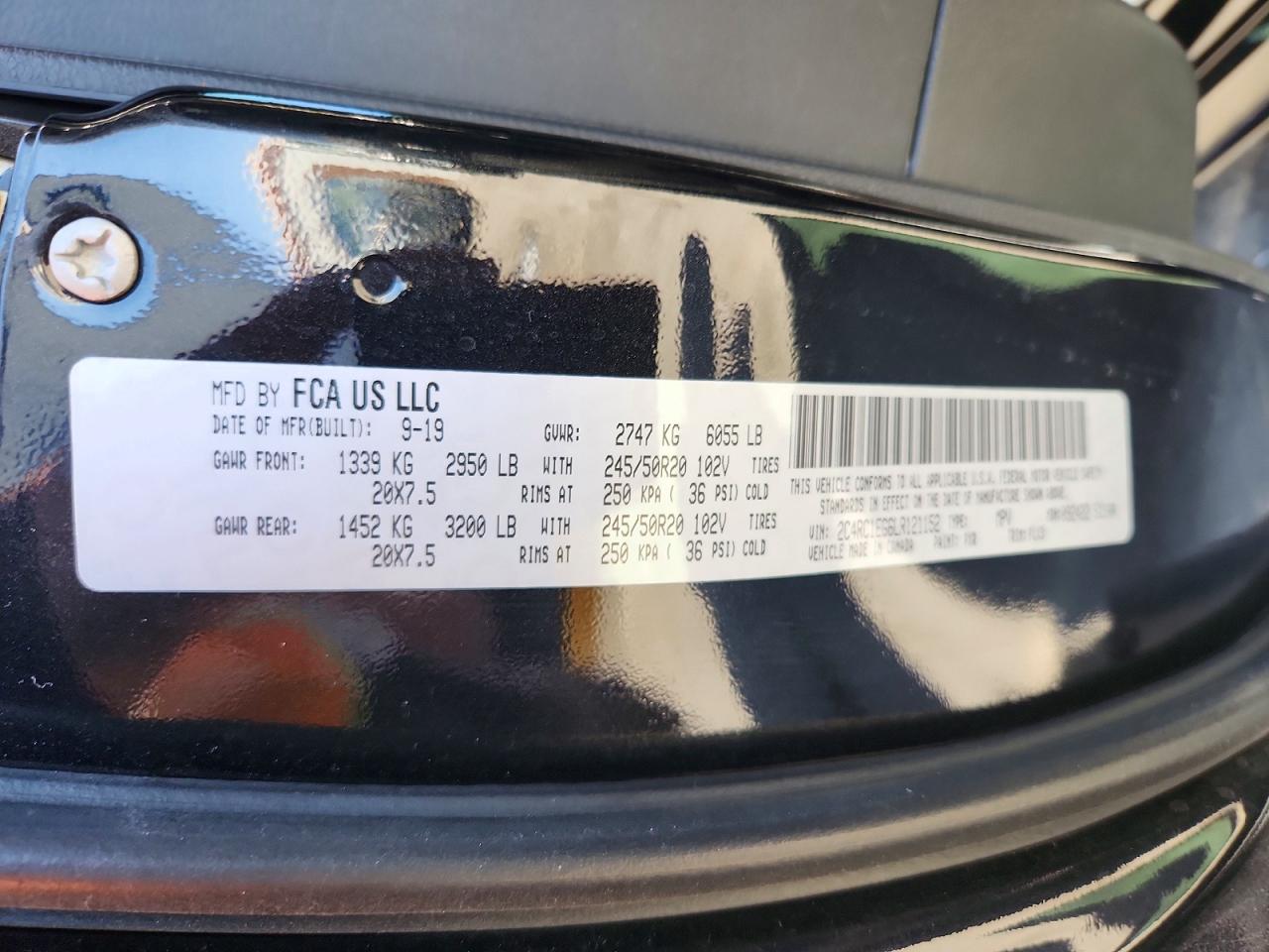 Chrysler Pacifica Touring L Plus