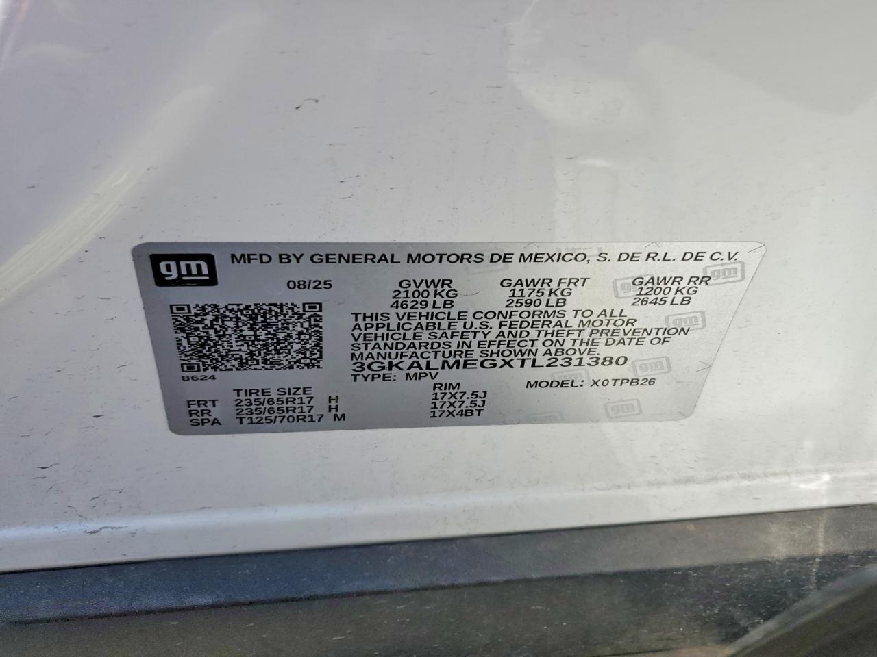 GMC Terrain Elevation
