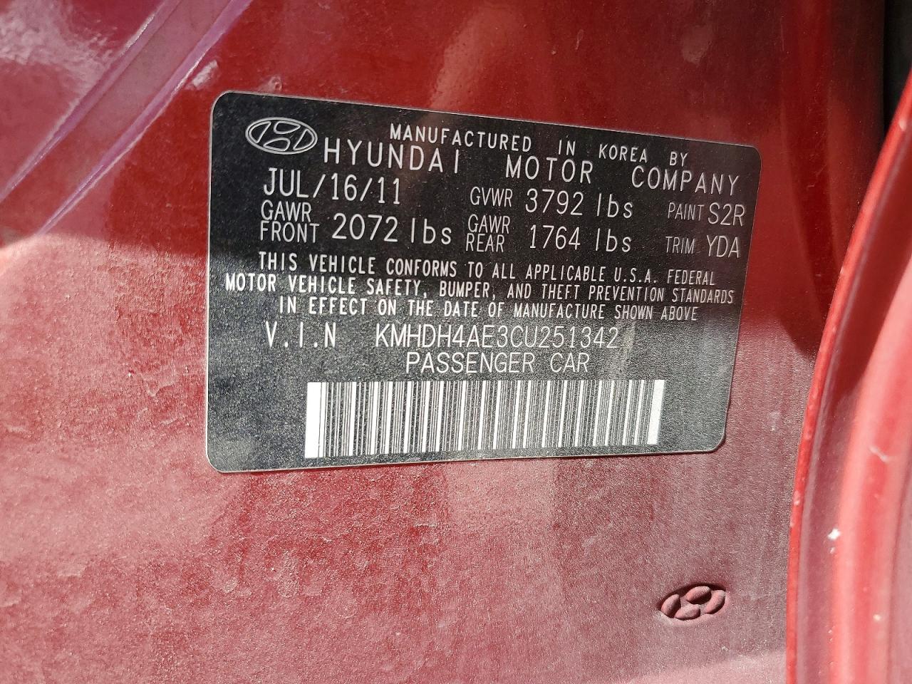 Hyundai ELANTRA Gls