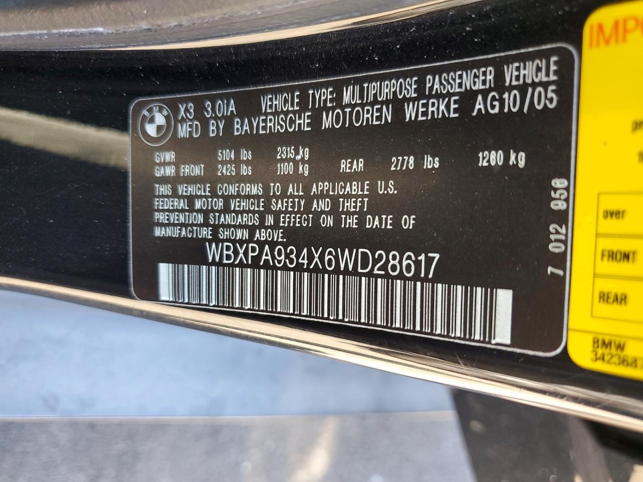 BMW X Series 3.0i