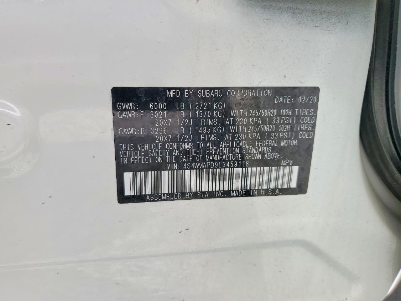 Subaru Ascent Limited