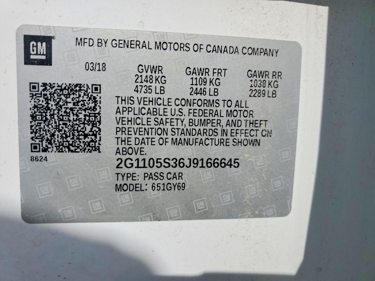 Chevrolet Impala Lt