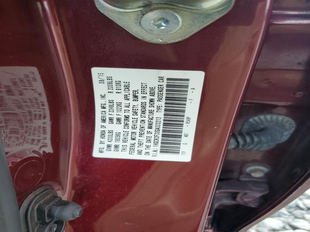 Honda Accord Lx