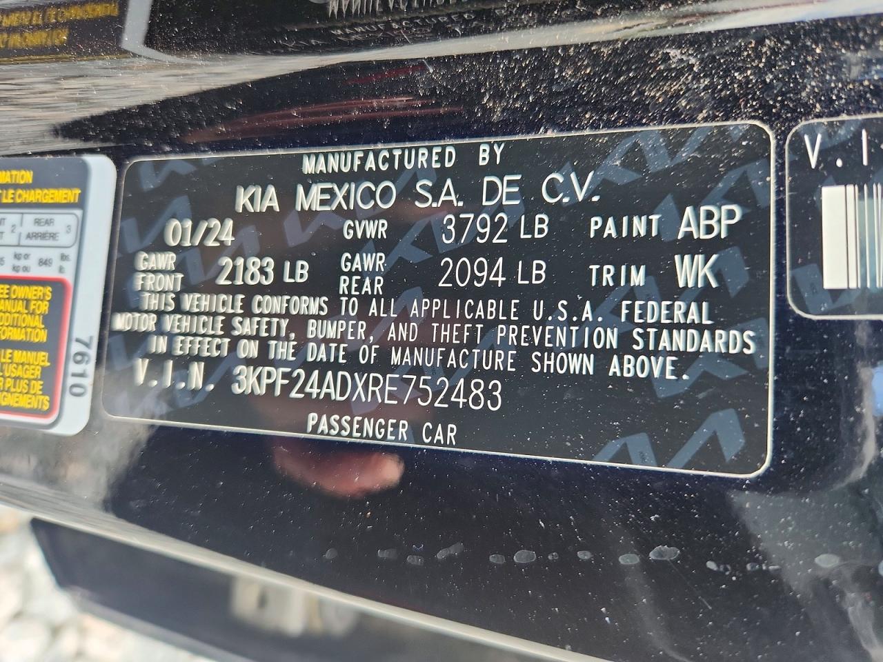Kia Forte Lxs