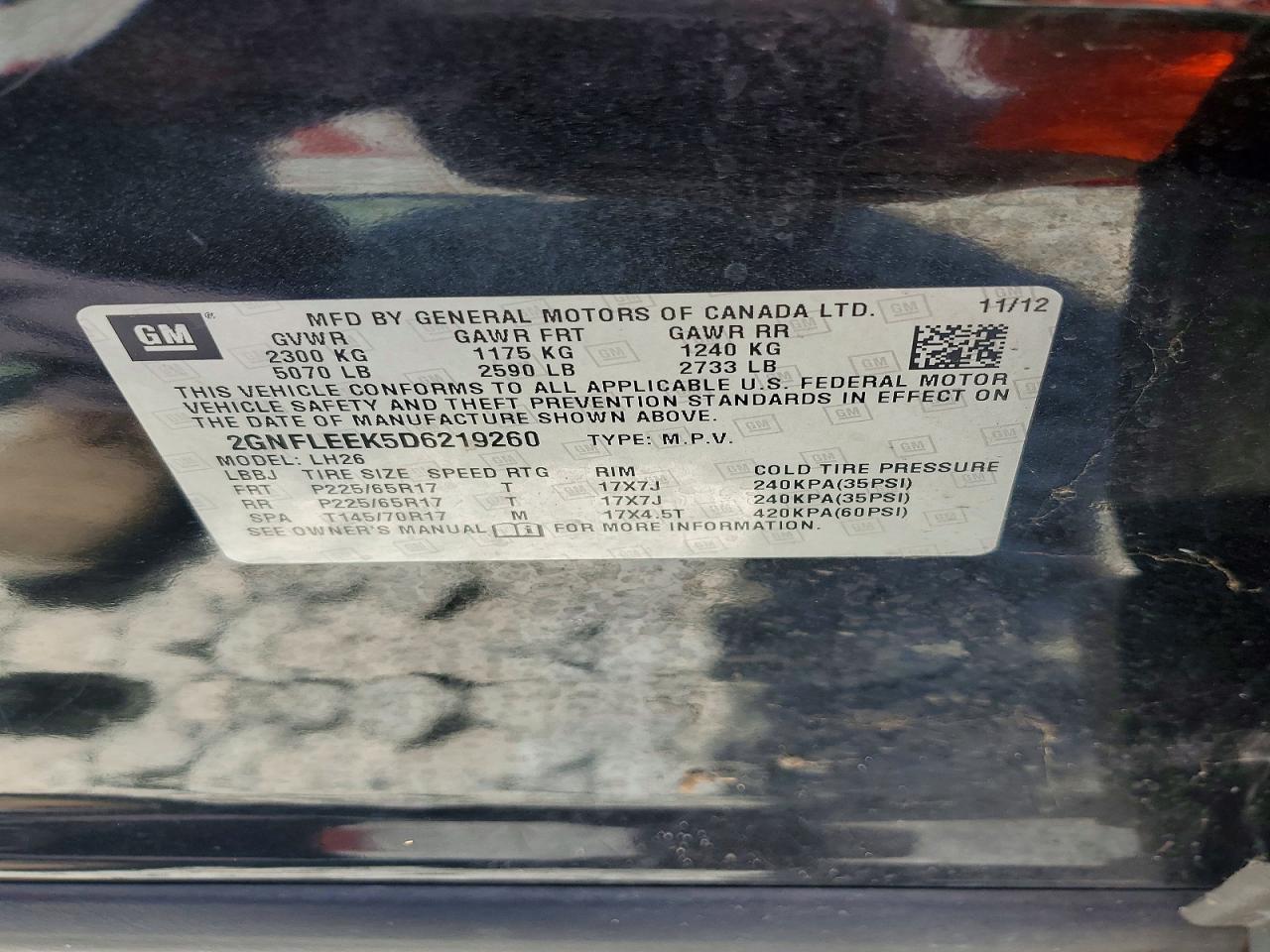 Chevrolet Equinox Lt