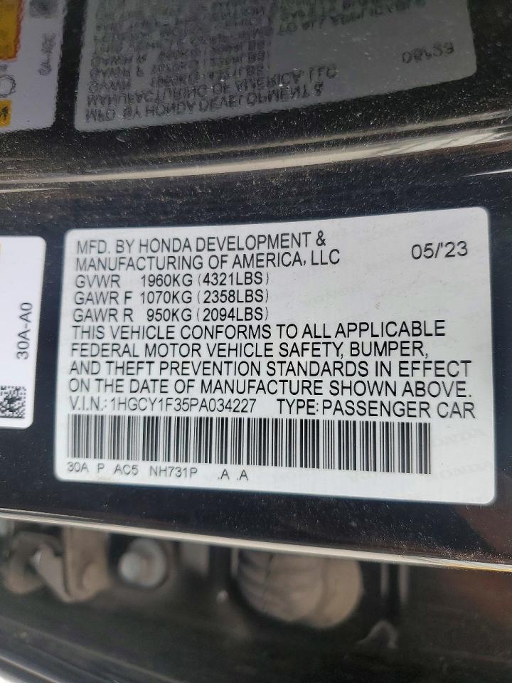 Honda Accord Ex