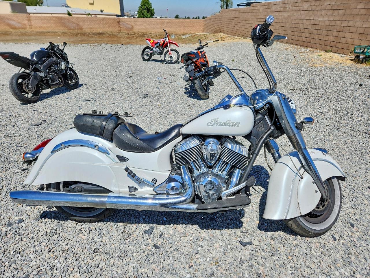 Salvage Indian Motorcycle Co. Motorcycle Image