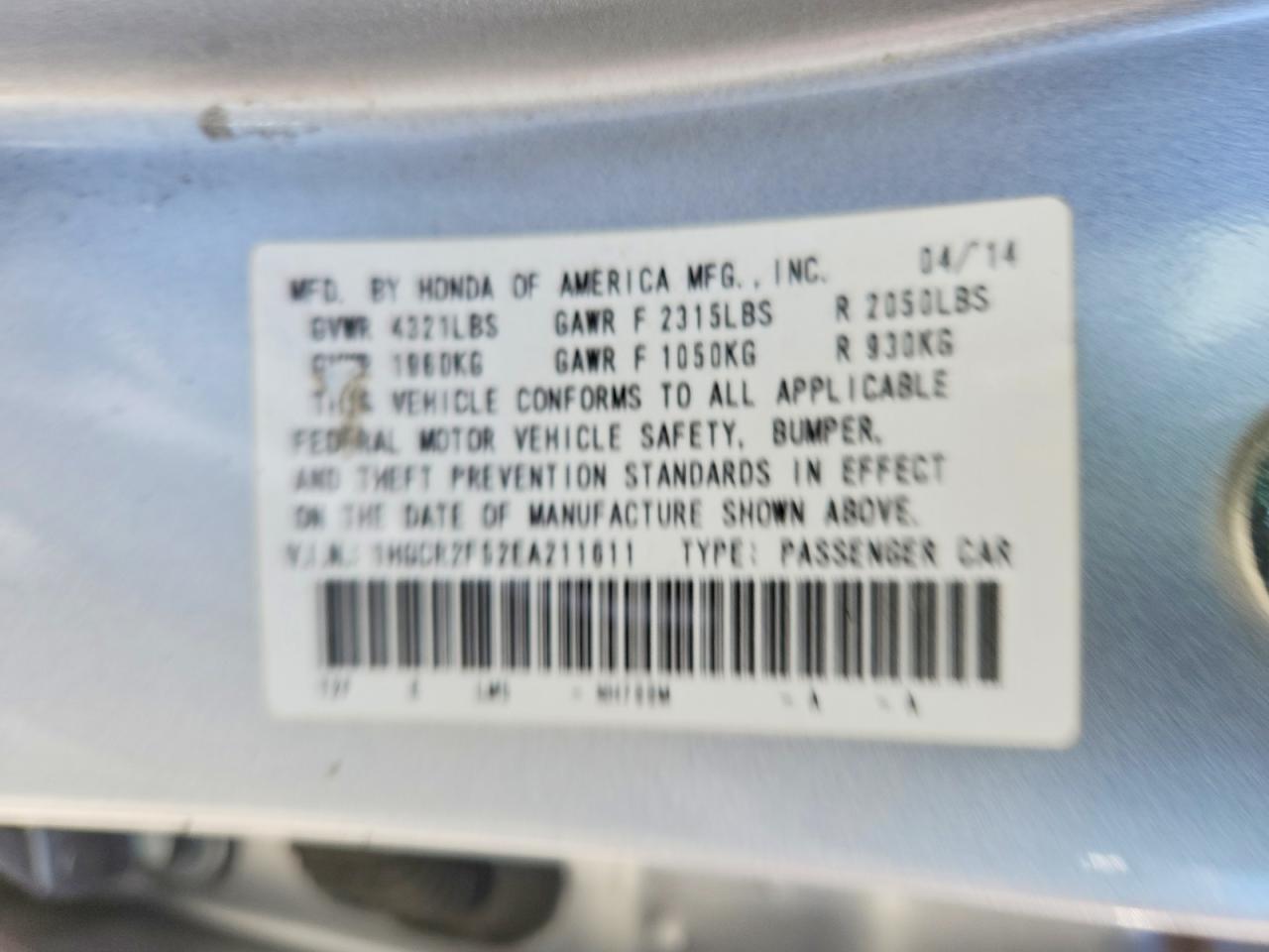 Honda Accord Sport