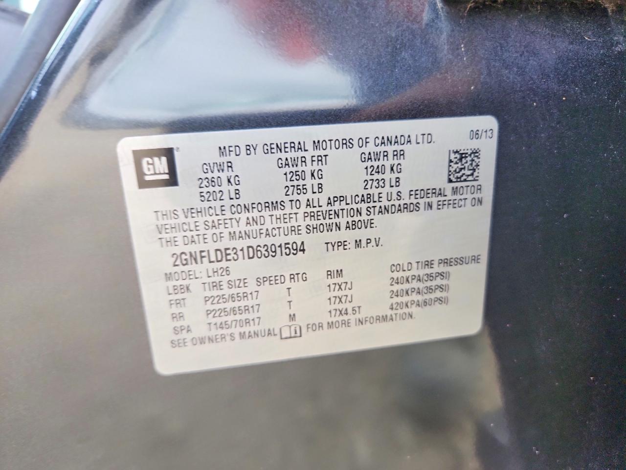 Chevrolet Equinox Lt