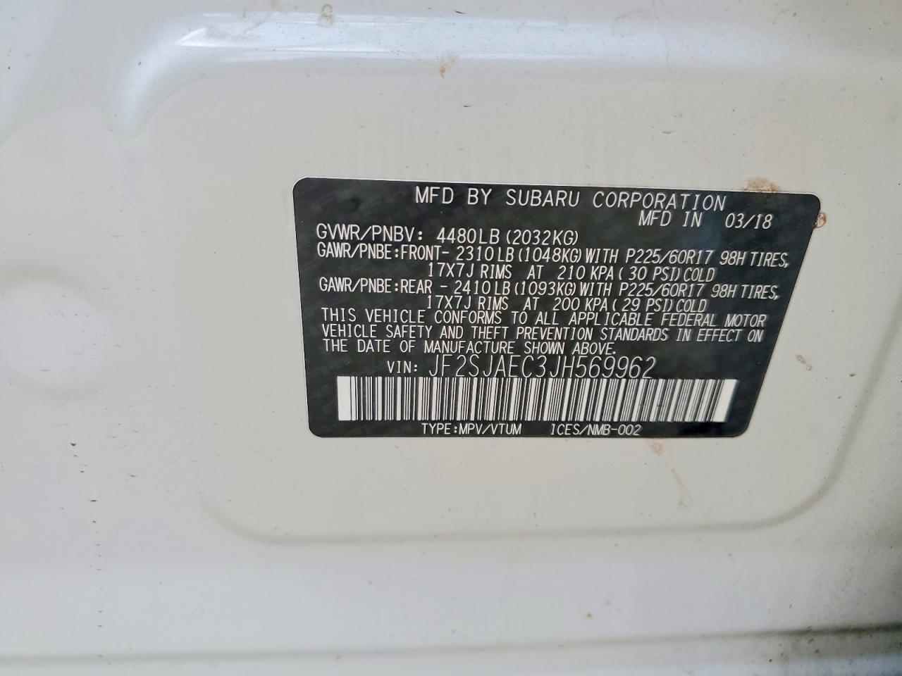 Subaru Forester 2.5i Premium