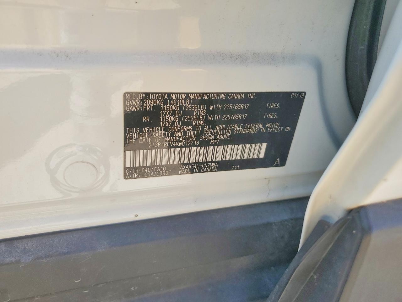 Toyota RAV4 Xle