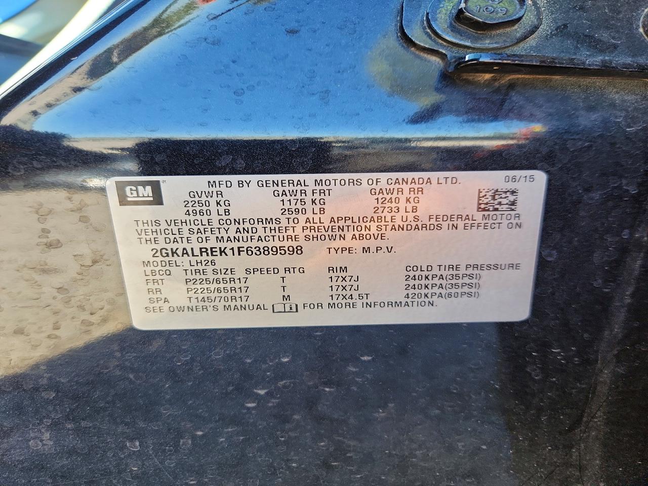 GMC Terrain Sle