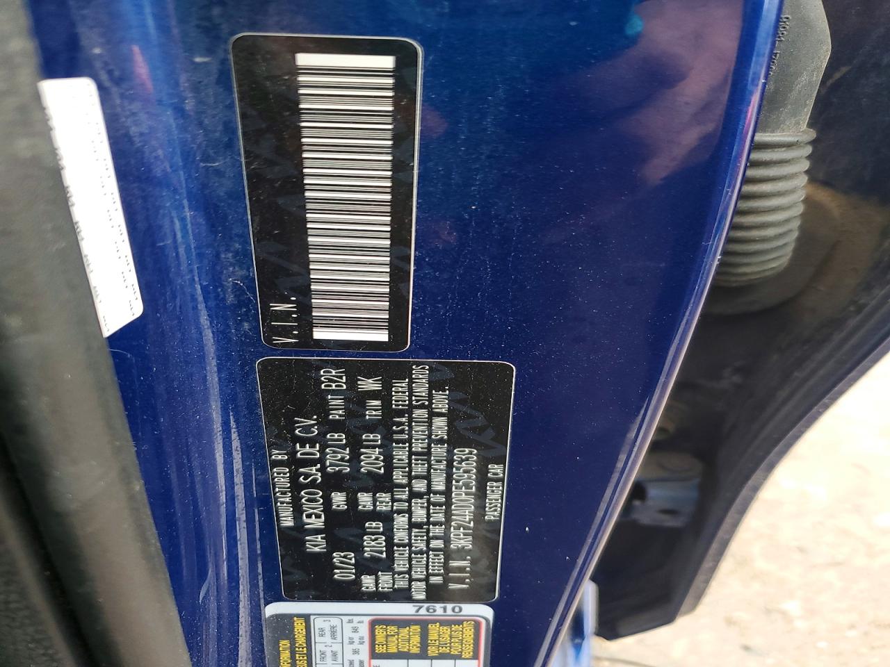 Kia Forte Lxs
