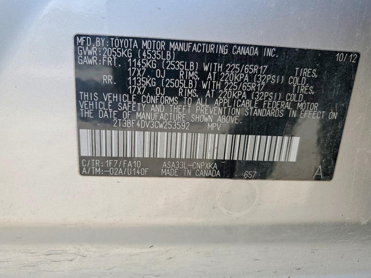 Toyota RAV4 Base