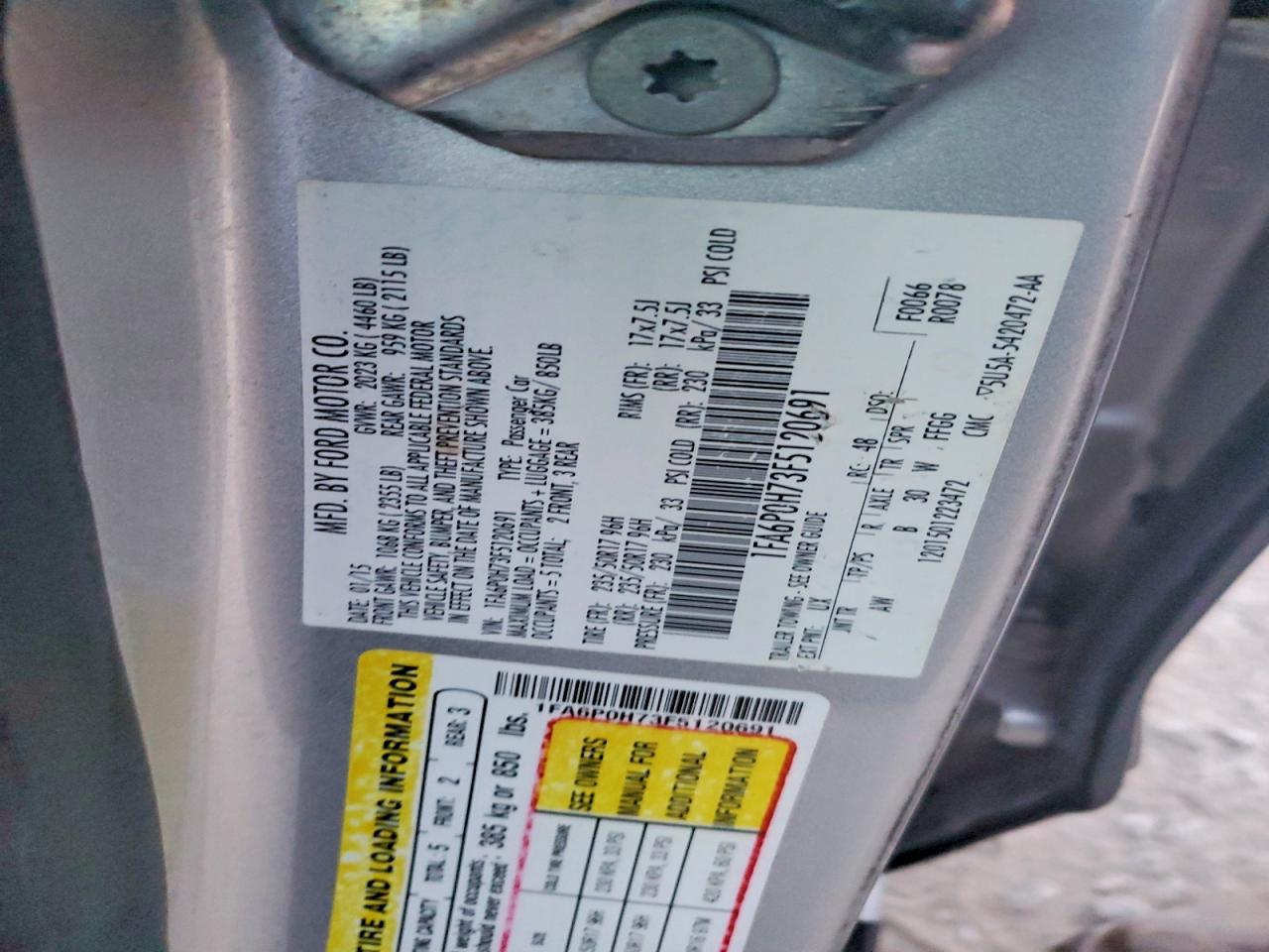 Ford Fusion Se