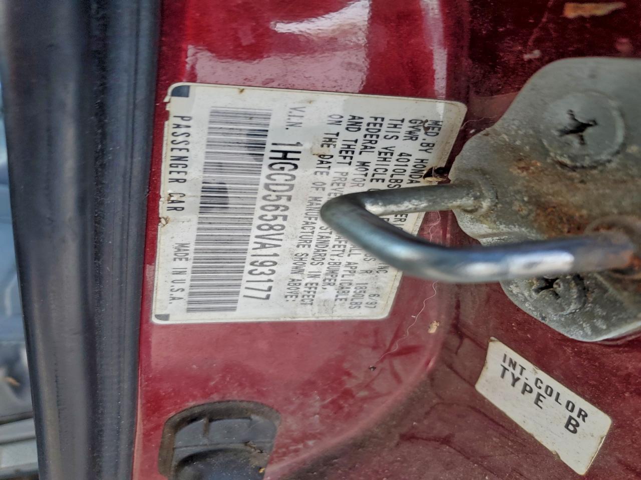 Honda Accord Ex