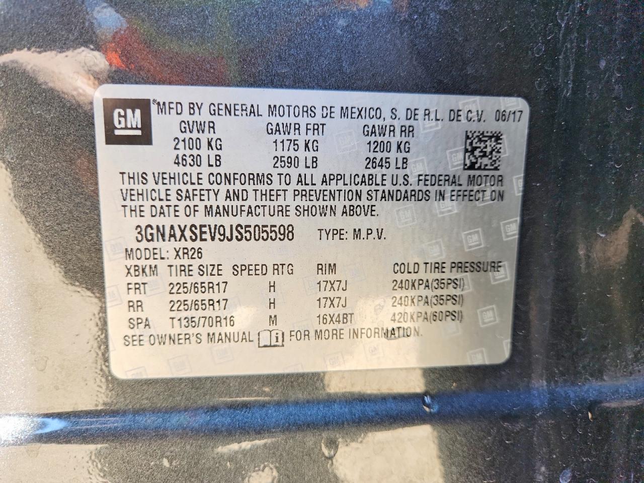 Chevrolet Equinox Lt