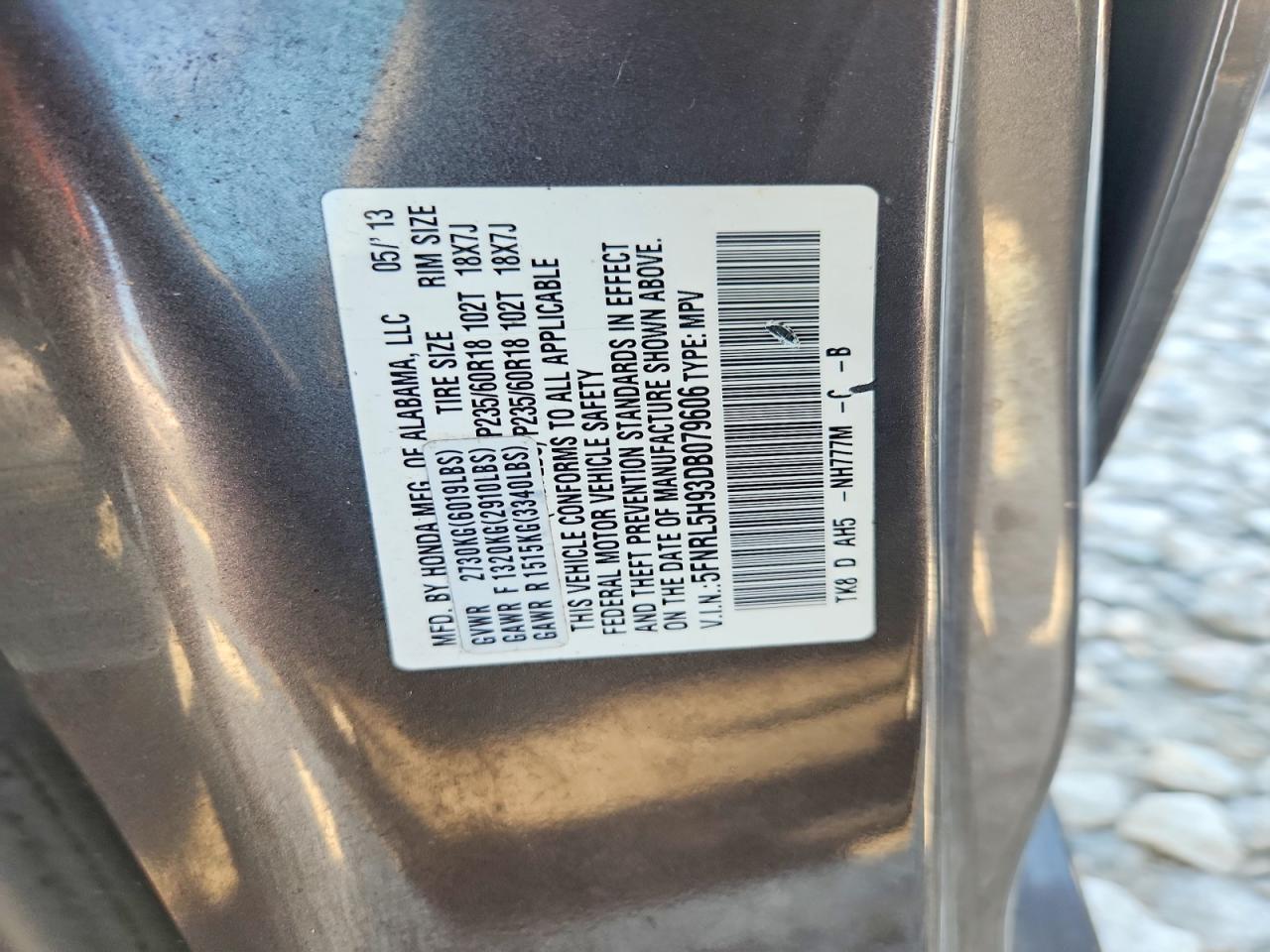 Honda Odyssey Touring