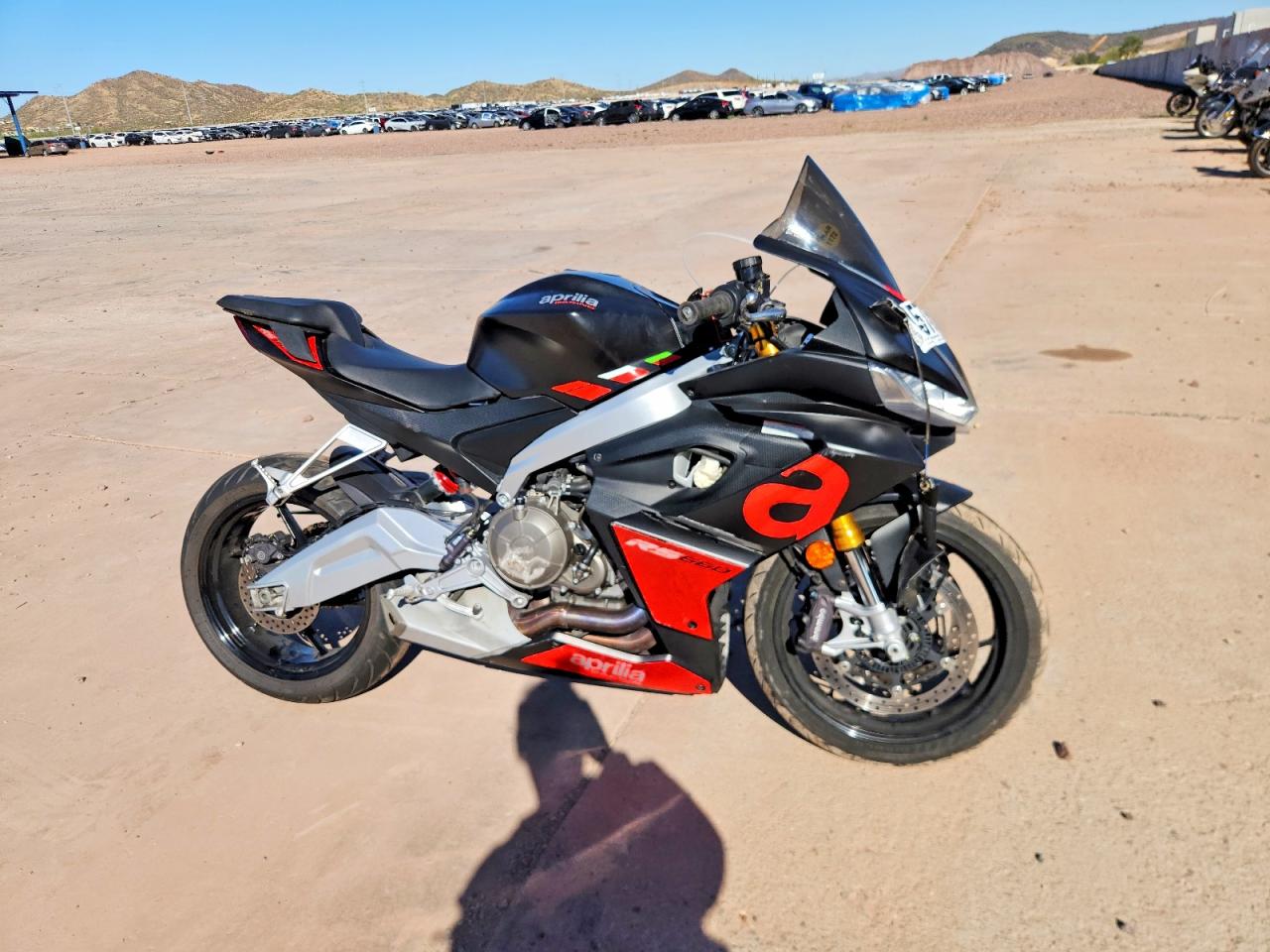 Salvage Aprilia Motorcycle Image