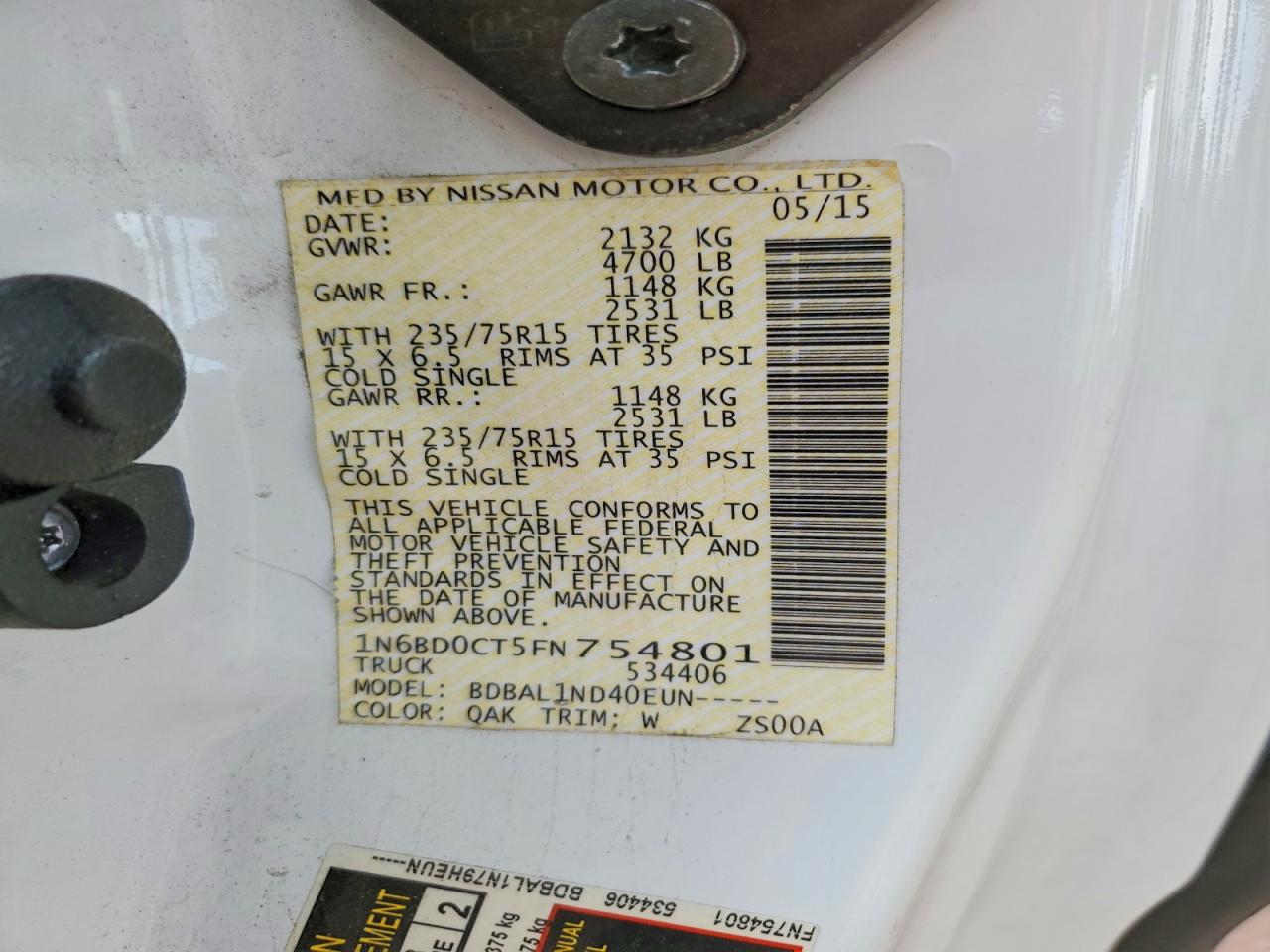 Nissan Frontier S