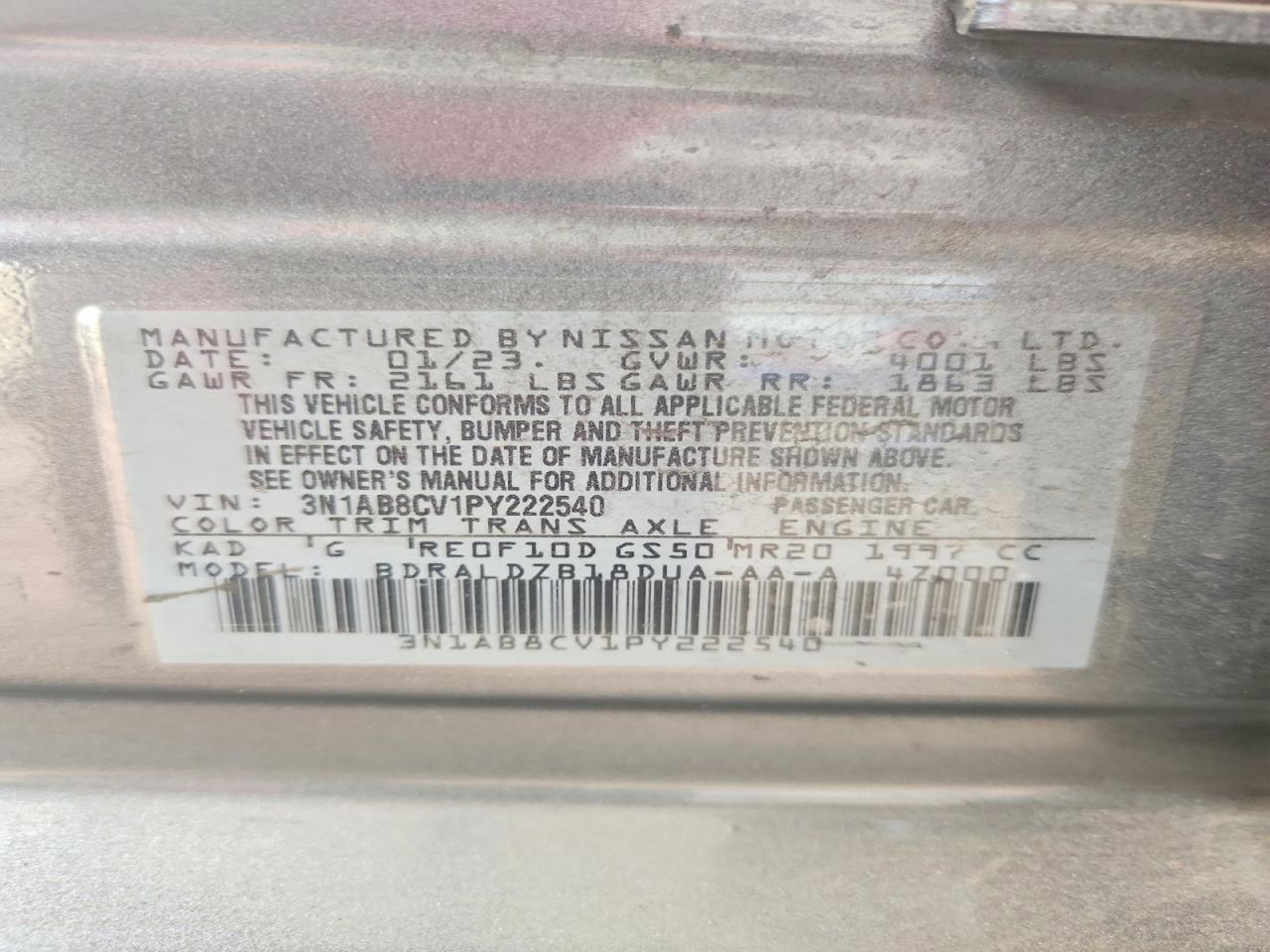 Nissan Sentra Sv