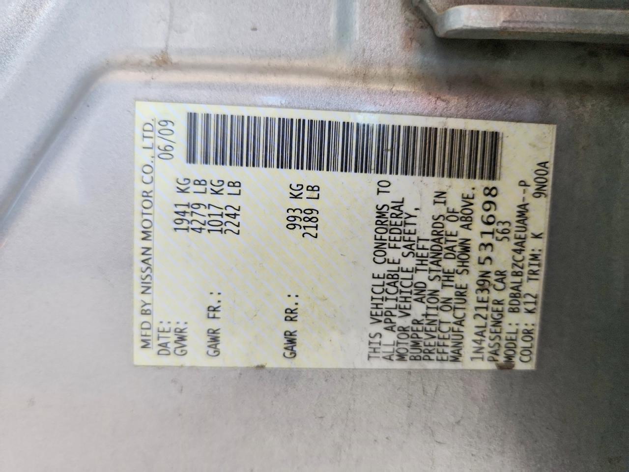 Nissan Altima 2.5