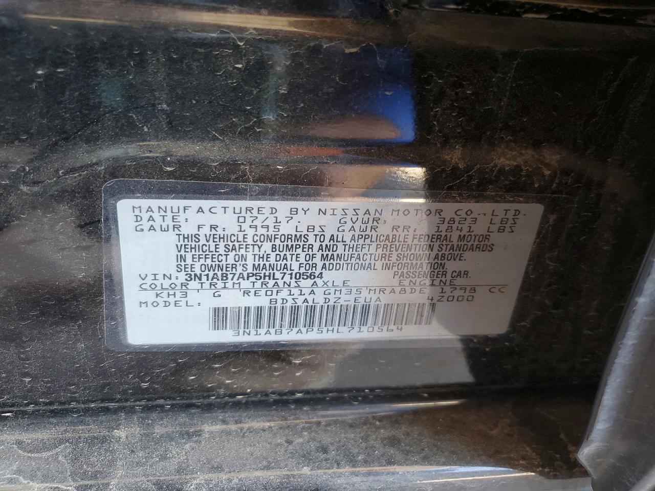 Nissan Sentra Sv