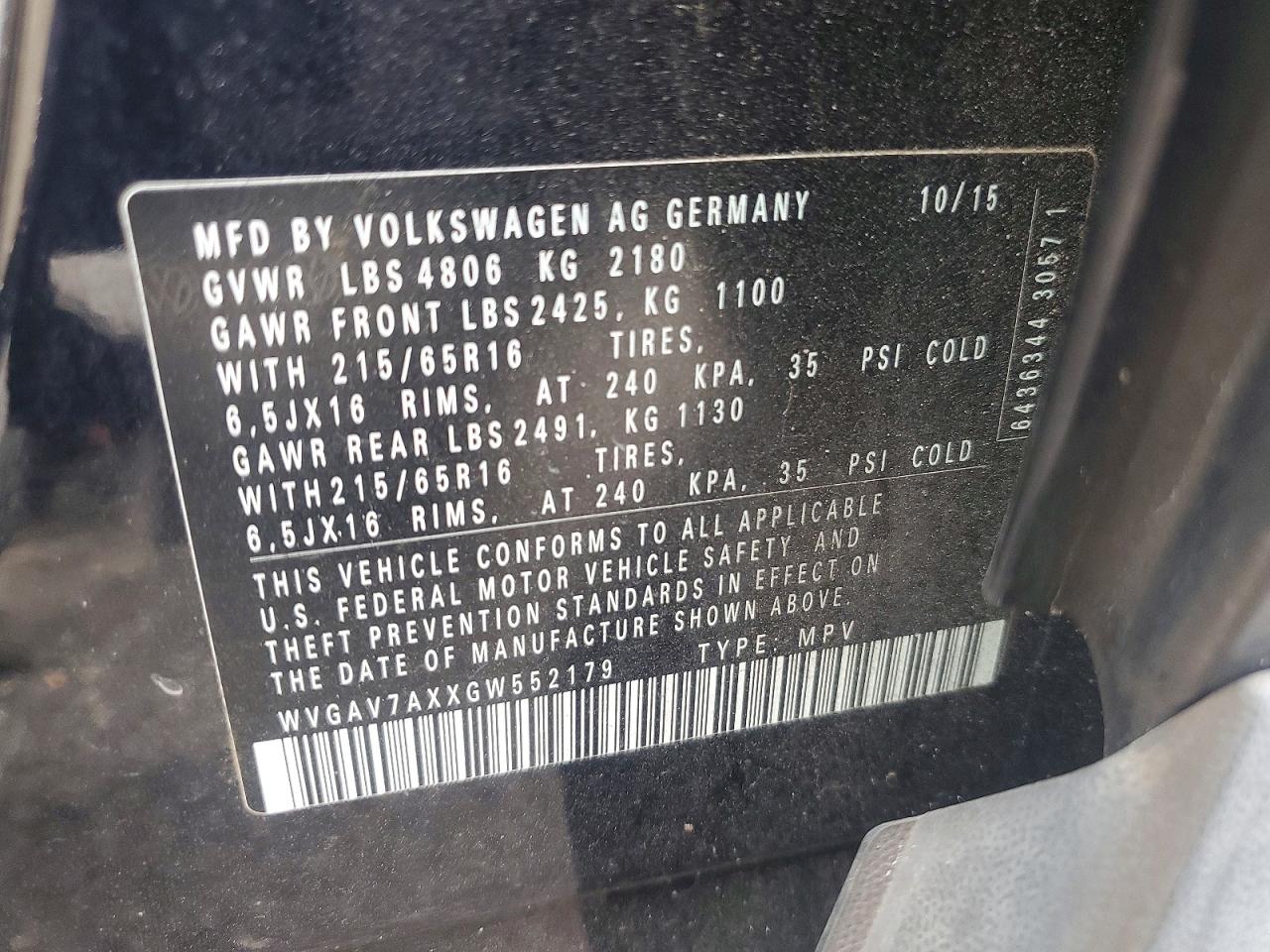 Volkswagen Tiguan S