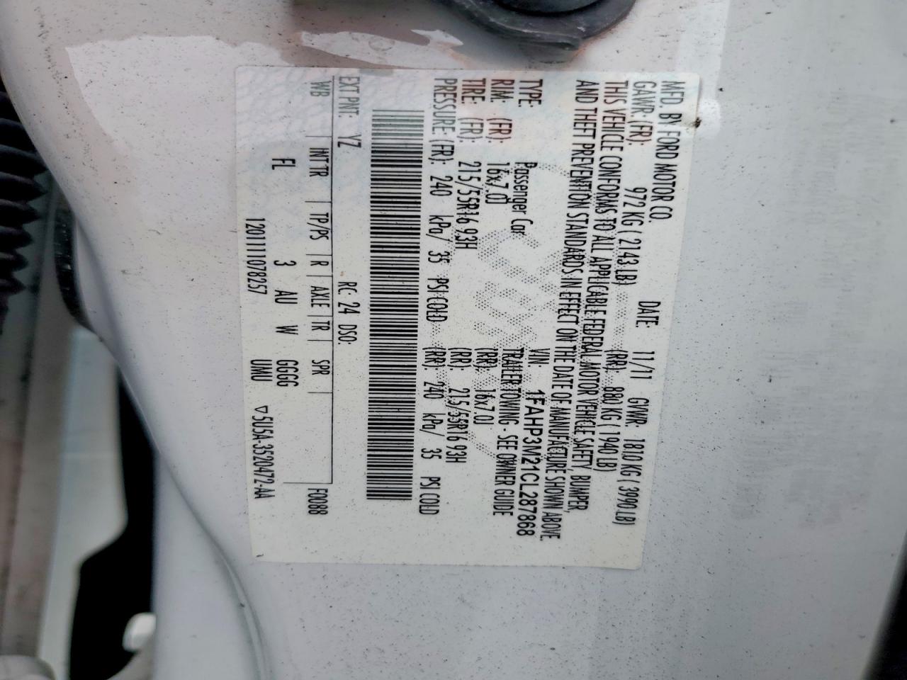 Ford Focus Sel