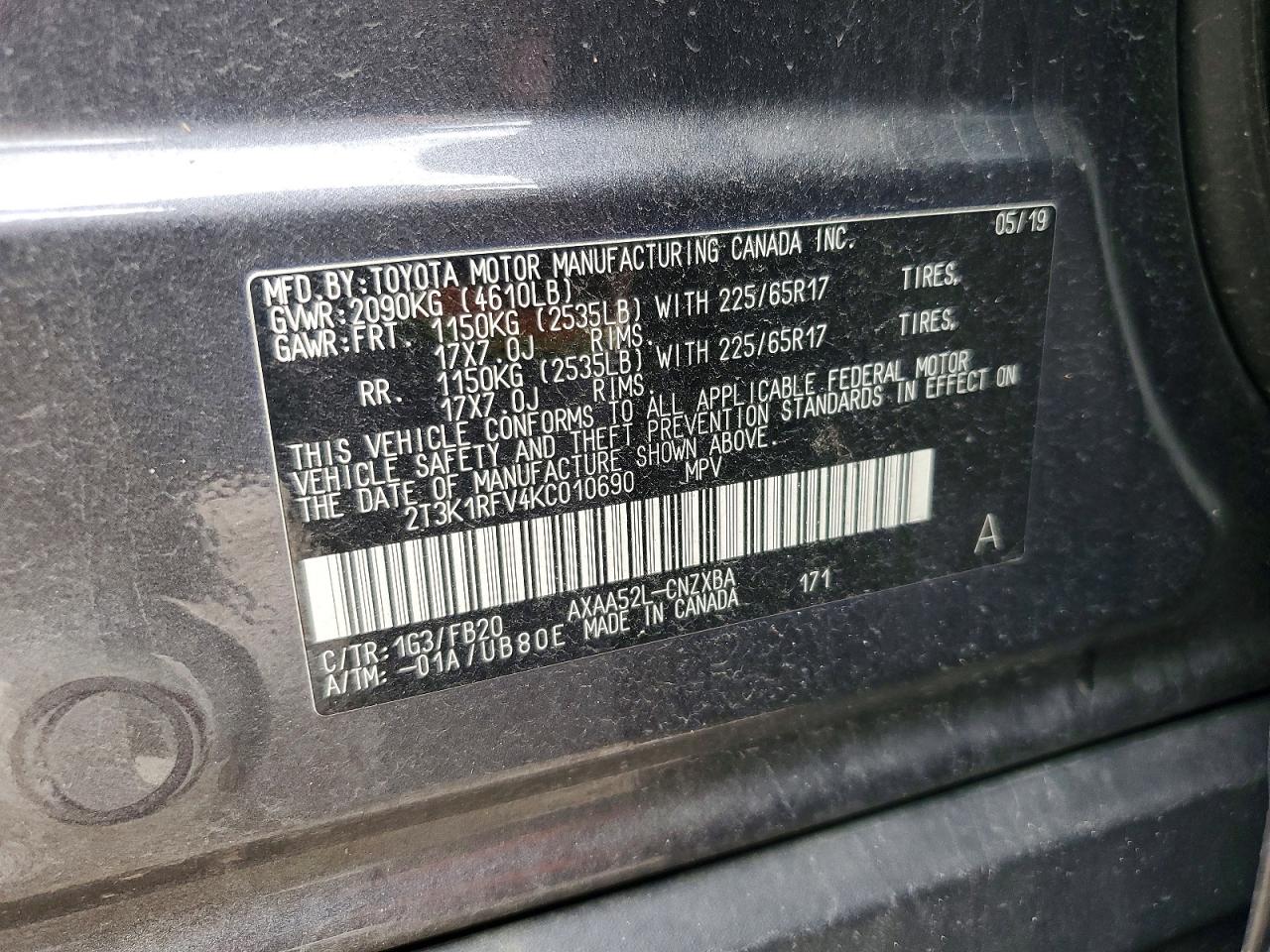 Toyota RAV4 Le