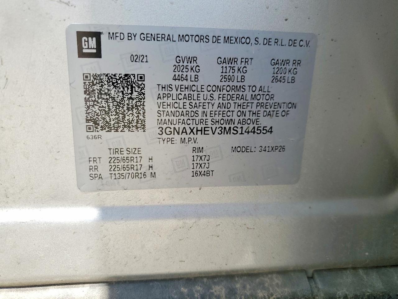 Chevrolet Equinox Ls