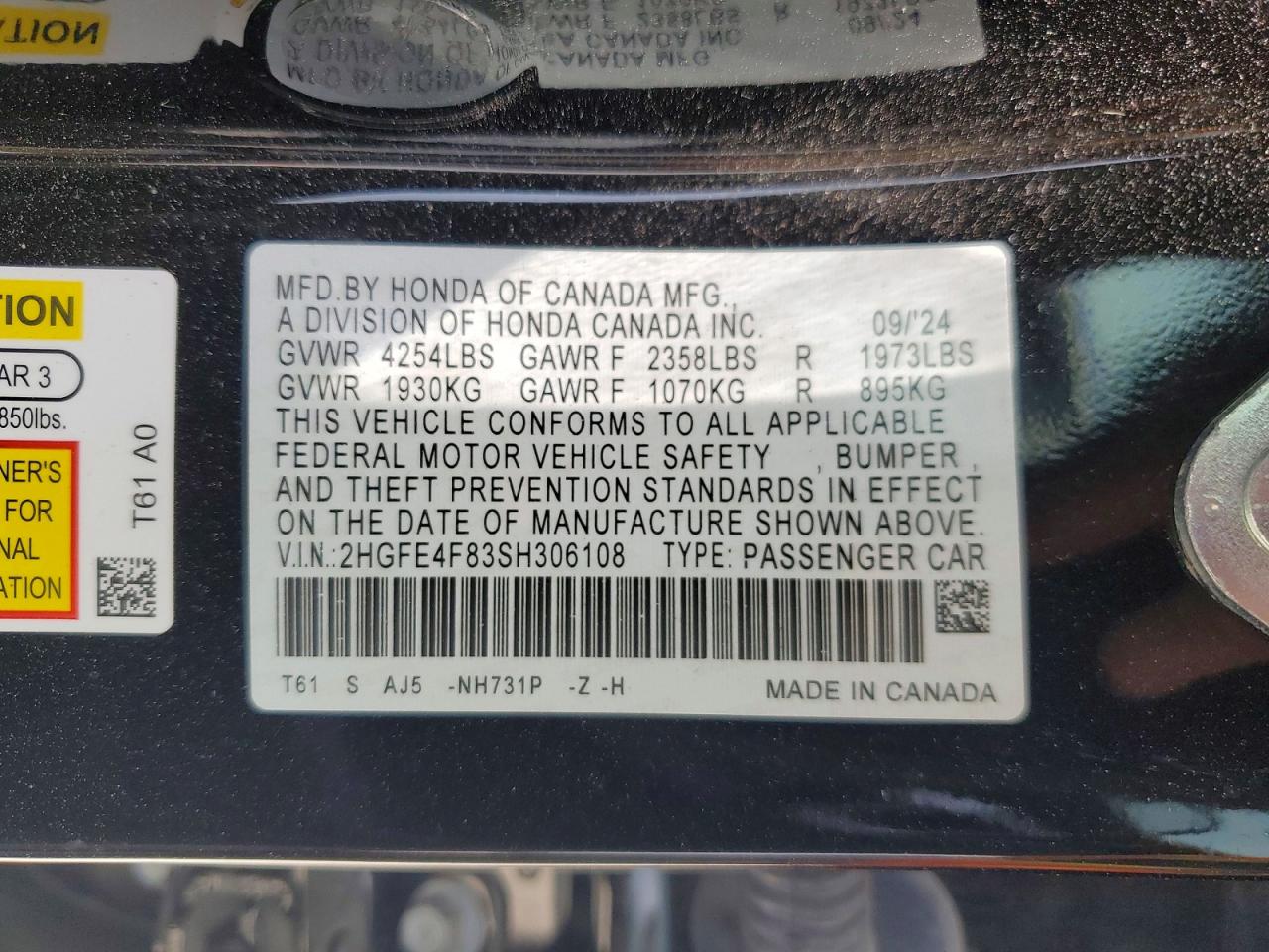 Honda Civic Sport