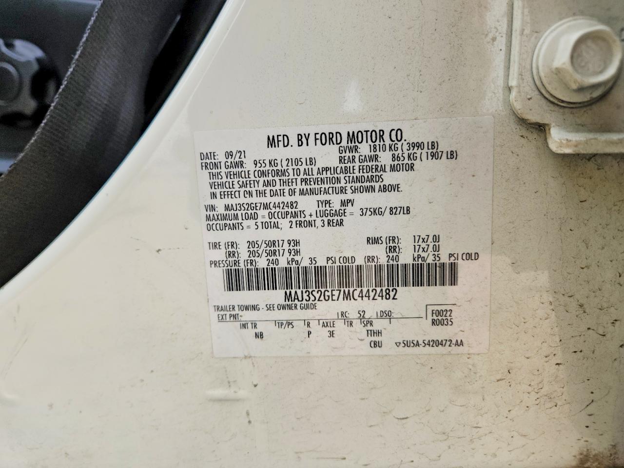 Ford EcoSport Se
