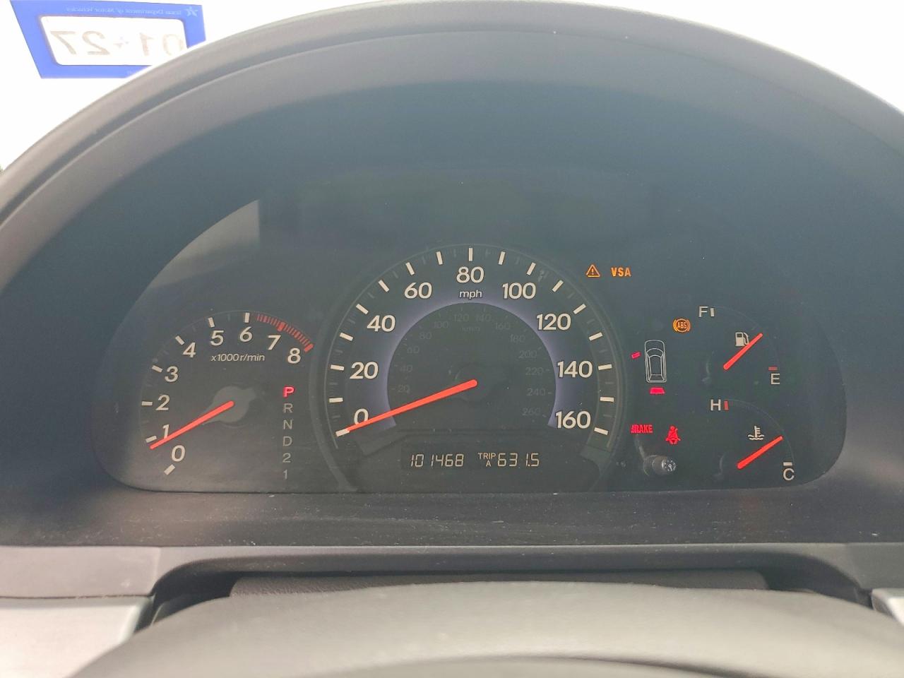 Honda Odyssey Ex