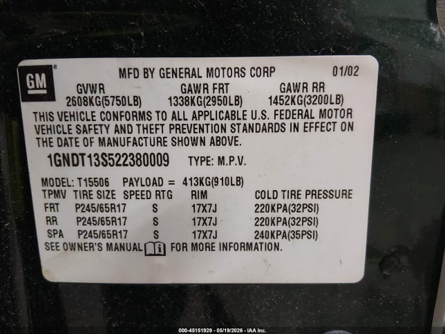 Chevrolet Trailblazer Ltz