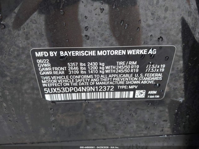 BMW X Series Xdrive30i