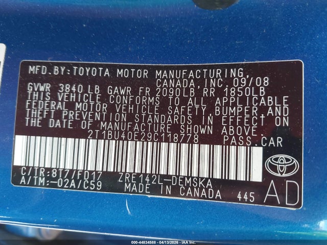 Toyota Corolla S