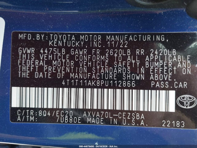 Toyota Camry Se Nightshade Edition