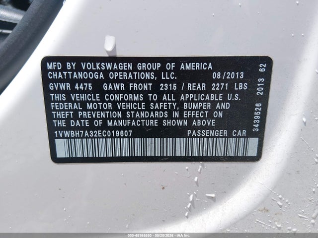 Volkswagen Passat 2.5l Se