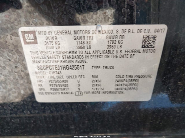 Chevrolet Silverado 1500 High Country