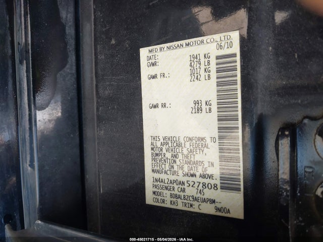 Nissan Altima 2.5 S