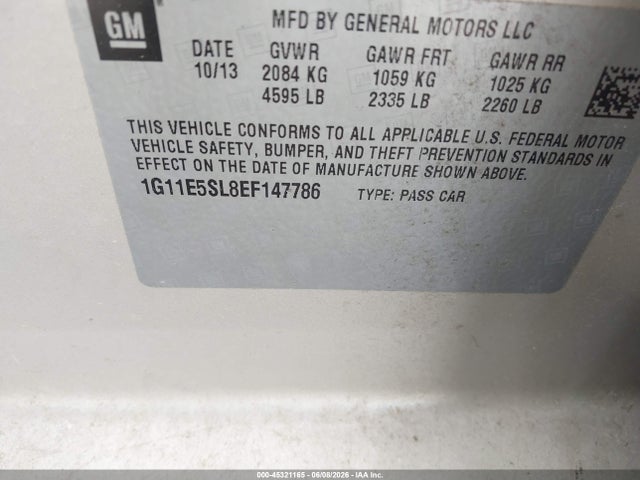 Chevrolet Malibu 2lt